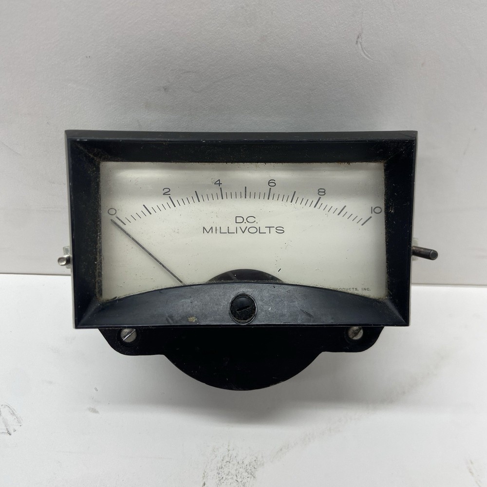DC Millivolt 0 ~ 10mV Analog Panel Meter – API Instruments