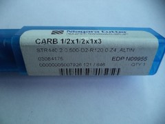 NIAGARA 1/2″ DIA. 1/2″ X 1/2″ X 1” X 3” X R.12 COATED CARBIDE END MILL