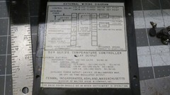 FENWAL 524 Series Temperature Controller 0 – 400 Degrees Fahrenheit