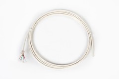 10 Ft 22AWG AWG Shielded Silver Plated PTFE Wire Twisted Pair 19 strand Cable.