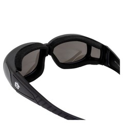 Birdz Swallow Foam Padded Fits Over Most Prescription Eyewear Glasses Smoke Lens