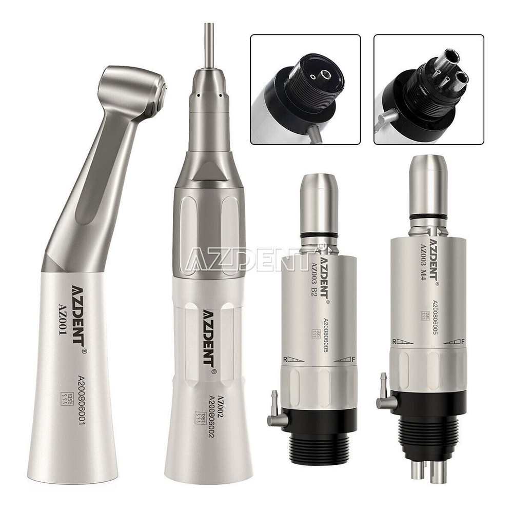 Kit de pieza de mano dental de baja velocidad Motor de aire recto contraángulo