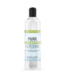 Vegetable Glycerin 4 fl oz – Food Grade, Vegan, Hypoallergenic, Odorless