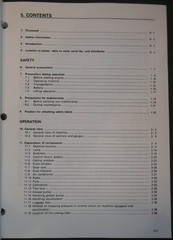 KOMATSU PC1000-1 PC1000LC-1SE-1 EXCAVATOR OPERATION & MAINTENANCE MANUAL BOOK