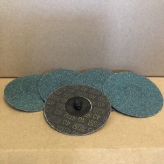 5~ 3M Green Corps Roloc Grinding Discs 3″ 40 Grit 3M 36534 replacement for 01408