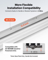 VEVOR Concrete Screed Blade 14 ft Length Aluminum Alloy Board Leveling Tool