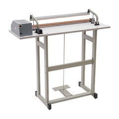 22.83″ Foot Pedal Impulse Sealer heat sealing machine,Plastic Bag sealer AC110V