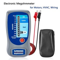 M500 Megohmmeter, Insulation Compatible with Supco M500 Megohmmeter w/ Case New