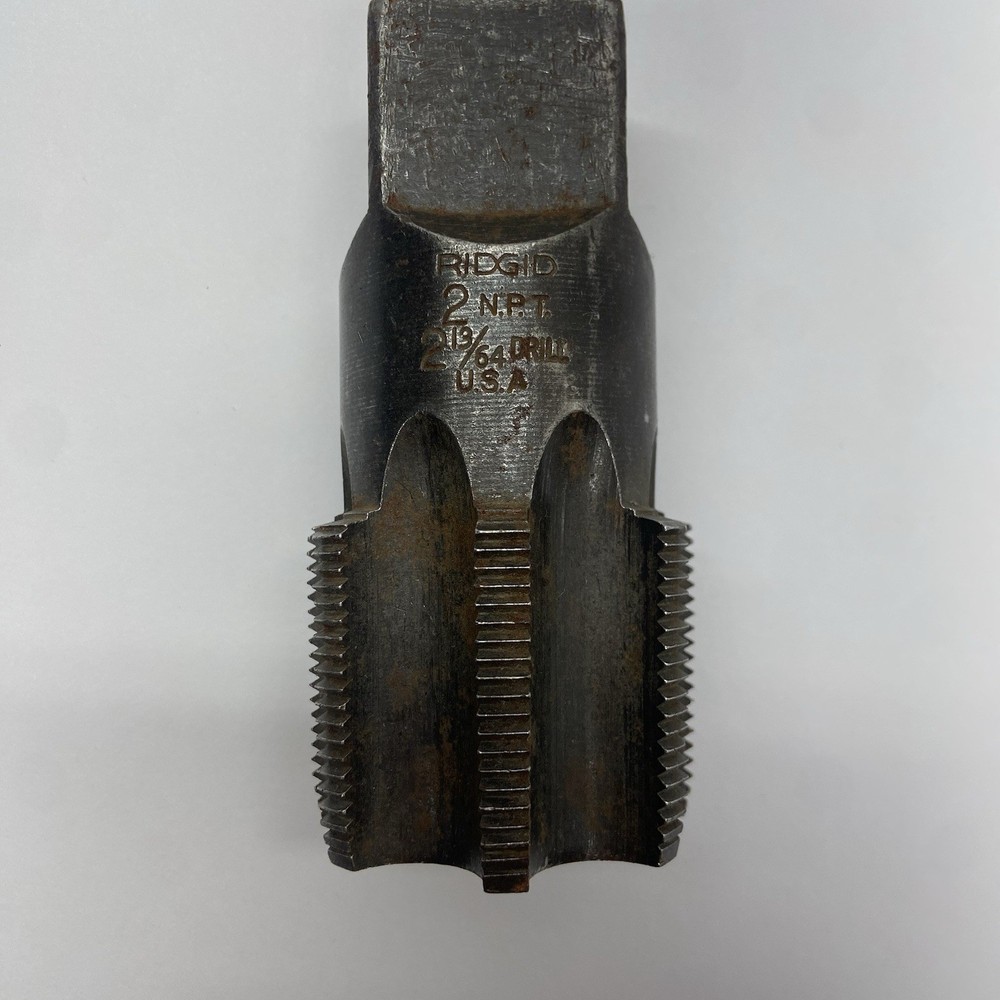 Ridgid 2″ NPT Pipe Tap – Drill 2-13/64” USA