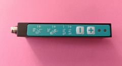 HYPSEN SLOT LABEL GAP SENSOR HFS03-60LAB-M84 with M8 cordset 3mm slot NPN PNP