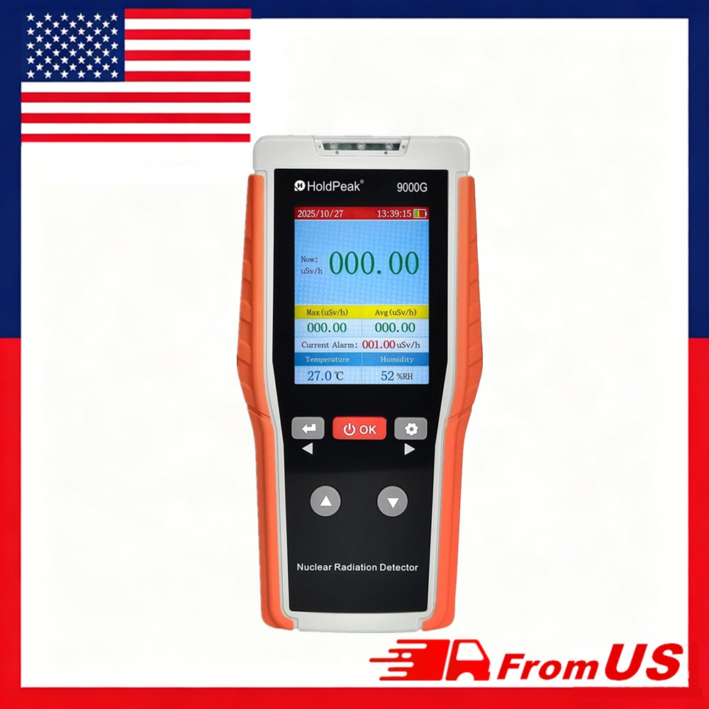 Nuclear Radiation Detector Geiger Counter Rechargeable Dosimeter 5 Units X-ray