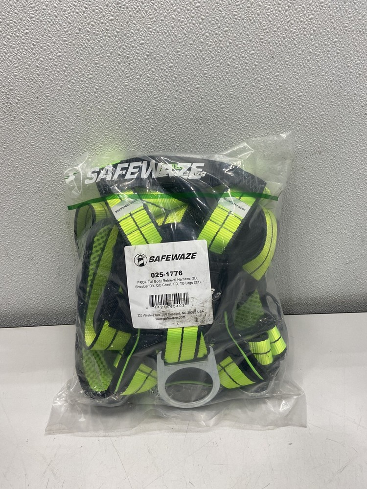 Safewaze 025-1776 PRO Full Body Retrieval Harness
