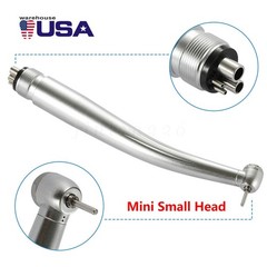 Yabangbang Mini Head Dental High Speed Handpiece One Water Spray Air Turbine M4