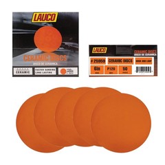 Premium 6″ Hook and Loop Sanding Discs (Box of 50) – Hook and Loop Backing