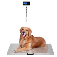 Large 440lb Dog Digital Pet Weight Scale For Shipping Veterinary Livestock New
