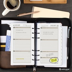 At-A-Glance 2027 471-285Y Weekly Monthly Planner Refill, Size 3, 3-3/4 x 6-3/4″