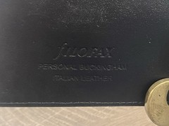 Filofax Personal Buckingham Italian Leather In Box NOS