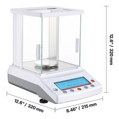 Uimoso Analytical Lab Scale 220g Capacity 0.0001g Precision, 4 Measurement Units
