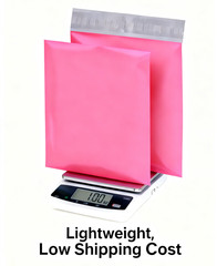 #7 19×24 Poly Mailers Plastic Mailing Envelopes Shipping Bags PINK 300 Pieces