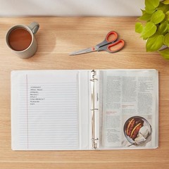 1-Inch 3-Ring Binder White 1 Pack Office School
