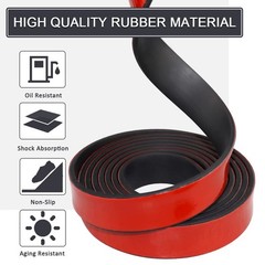 Adhesive Rubber Strips with Adhesive Backing Self Stick Neoprene Solid Rubber