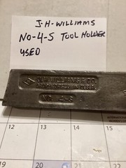 J H Williams #4-S Tool Holders