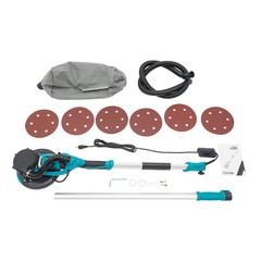 Dustless Electric Ceiling Wall Sander Variable Drywall Sanding Machine 800-1800R