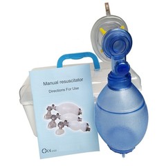 Medical PVC Bag Valve Mask CPR Manual Resuscitator for Infant Use