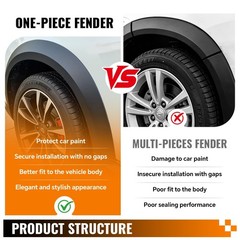 Front Left Fender Flare for Jeep Grand Cherokee 2011-2016 Wheel Arch Molding