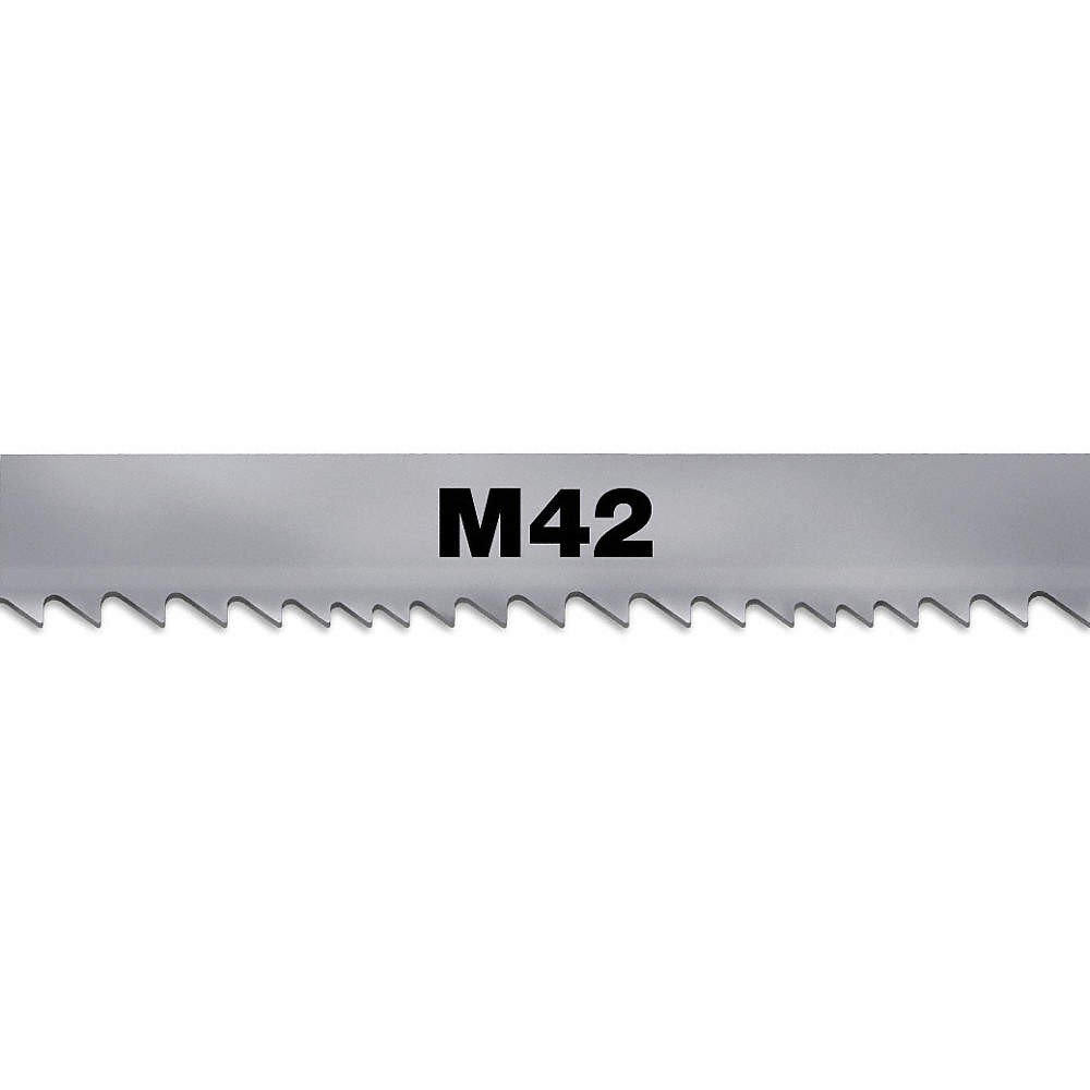 MORSE ZWED035R14M42-12′ 6″ Band Saw Blade,M-42 Bimetal,1/2 In. W 6VDV3