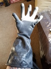 4 pair Siebe North Inc Chemical Protective Glove Set 8415-01-033-3517 Small NEW