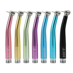 NSK Style Dental High Speed Handpiece Colorful Turbine 2/4 Holes 7 Colors Rotor