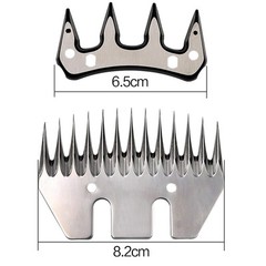 Sheep Shears Blades Straight 13 Tooth Electric Wool Comb Cutter Goats Clipper Sc