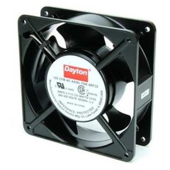 Dayton 4Wt33 Axial Fan, Sqaure, 105 Cfm, 230V Ac, 1 Phase