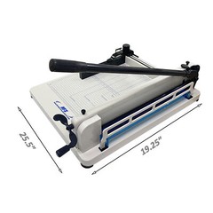 HFS Heavy Duty Guillotine Paper Cutter – 17″ Commercial Metal Base A3/A4 Trimmer