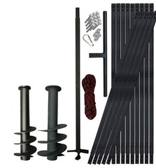 PWSAM WATER WELL DRILLING KIT HAND WELL AUGER DIY 3 – 55 FT + Bailer