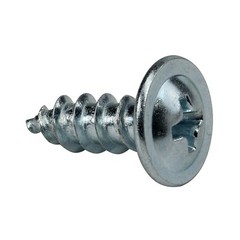 100 Pack #8 X 1/2″ Standard Thread Truss Head Screws Zinc Finish Wood Mdf
