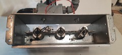OEM Rheem Burner Assy & Parts off Model R801CA075417MSA Gas Furnace, For Parts