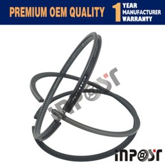 Set of piston ring STD for Kubota, 1G790-21053 V2203, V2203-M-DI, 87MM+2+2+4