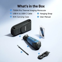 Topdon TS004 Pro 512×384 TISR Thermal Imaging Monocular 32GB 5 Display Modes
