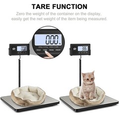 QP Shipping Scale for Packages, 440lb/0.35oz High Accuracy Digital Postal Sca…