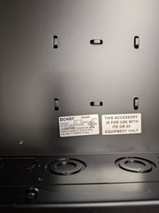 NEW Chief PAC526F In-Wall Storage Box with Flange, Black (L20)