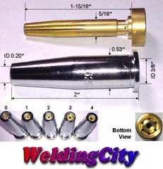 WeldingCity® Propane/Natural Gas Cutting Tip 6290NX-1 Harris Torch | US Seller