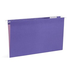 25 Blue Summit Supplies Colored Hanging File Folders Legal Size, 9.5″ x 14.75…