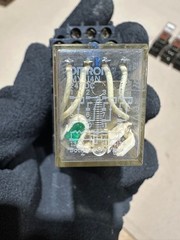 5x Pack Lot Omron PYF14A-E 14 Pin Relay Socket w/ MY4 DC24 Ice Cube Relay 24 VDC