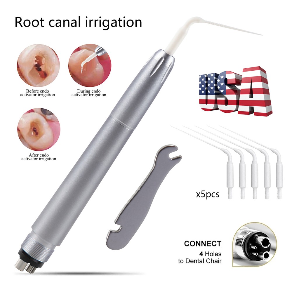 Dental Hygiene Air Scaler Handpiece Fit Kavo Endo Irrigation Tips 4Hole po