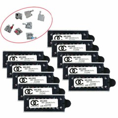 5 kits Dental Orthodontics Metal Brackets MBT 022 Brace 3 4 5 hooks CE Bomaoer