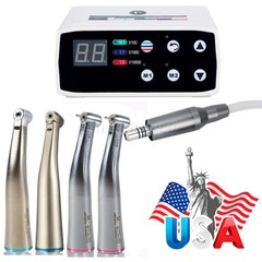 Dental Brushless Electric MicroMotor/ 1:1 1:5 Increasing LED Optic Handpiece