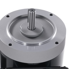 1HP Electric Motor 3450 RPM, AC 115V/230V, 56C Frame, Air Compressor Motor