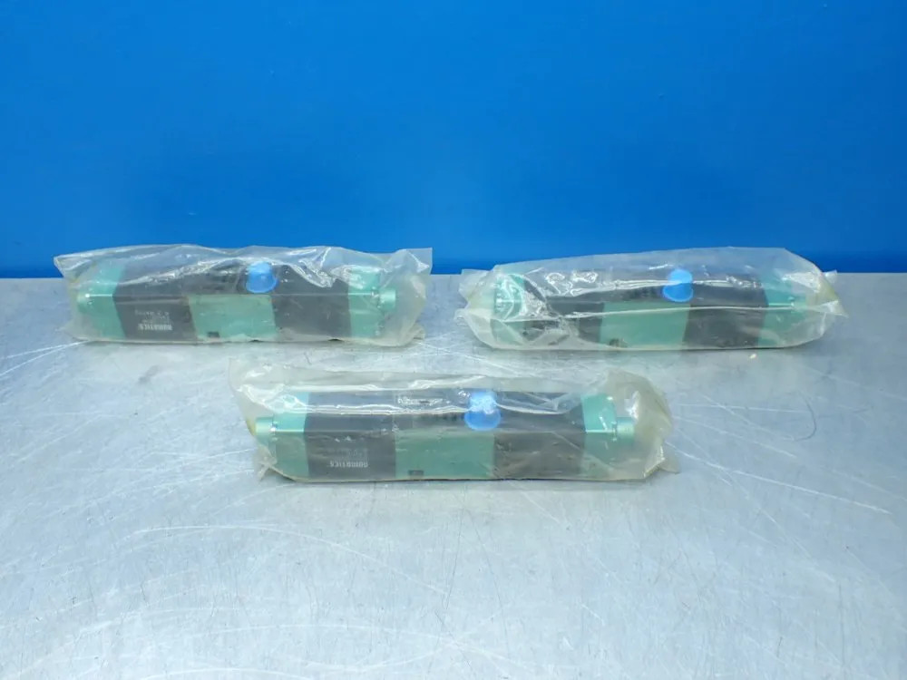 NUMATICS 3 SOLENOID AIR CONTROL VALVES FOUR-WAY / THREE-POSITION, DOUBLE SOLENOI